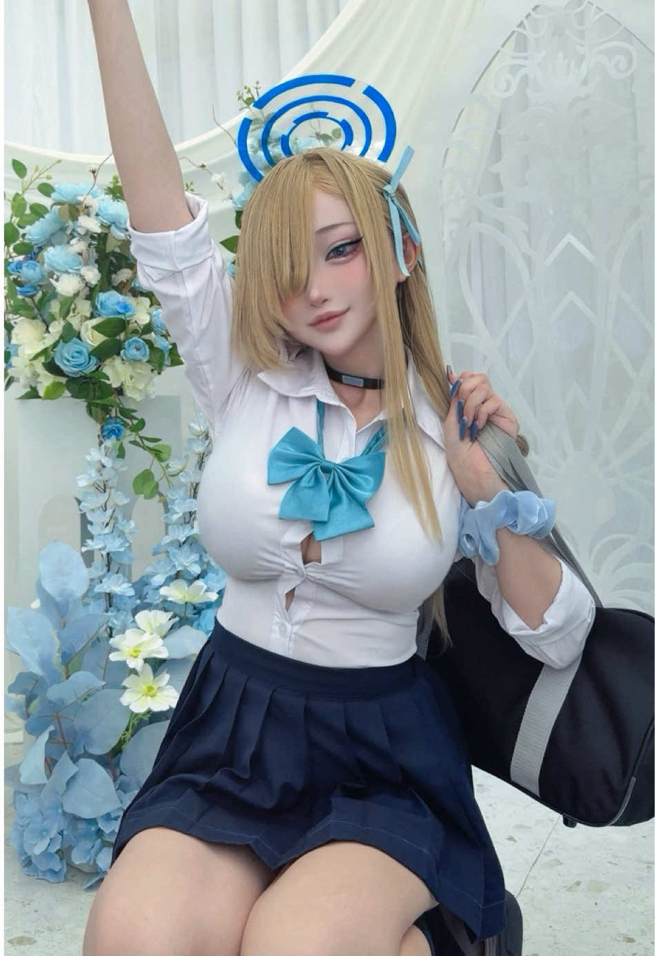 台湾のTVとイベントにでたよ！　#cosmos創作攝影展 #ブルアカ #NIKKE #cosplay 