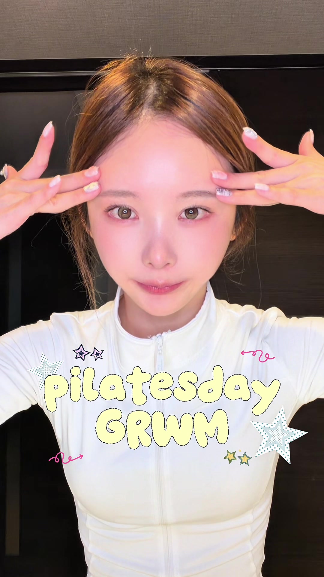 すっぴんピラティスDAY🧘‍♀️🍃 ㅤㅤㅤㅤ 最近の朝はリジュオールでPDRNケア~💕🤍 スキンケア→UV→リップまで全