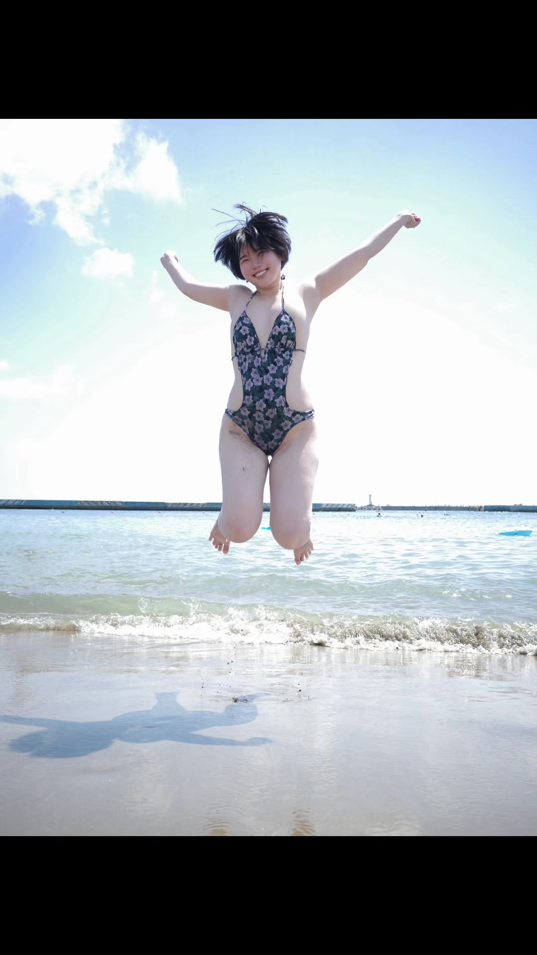 海行ってきたよ〜！男の子に声かけられてナンパかと思ったらまさかのフォロワーさんだった笑