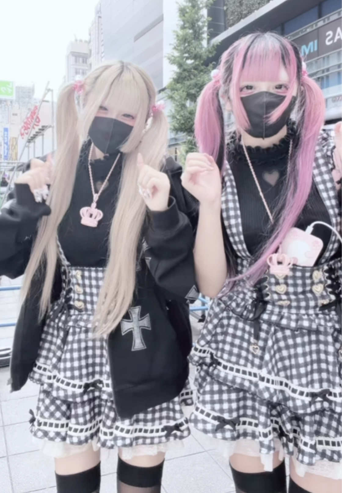 にこいち私があげた髪ゴムめちゃ使ってくれてる大好きで(神ω神)‪‪❤︎‬ #地雷系女子 #量産型 #おすすめ #歌舞伎町