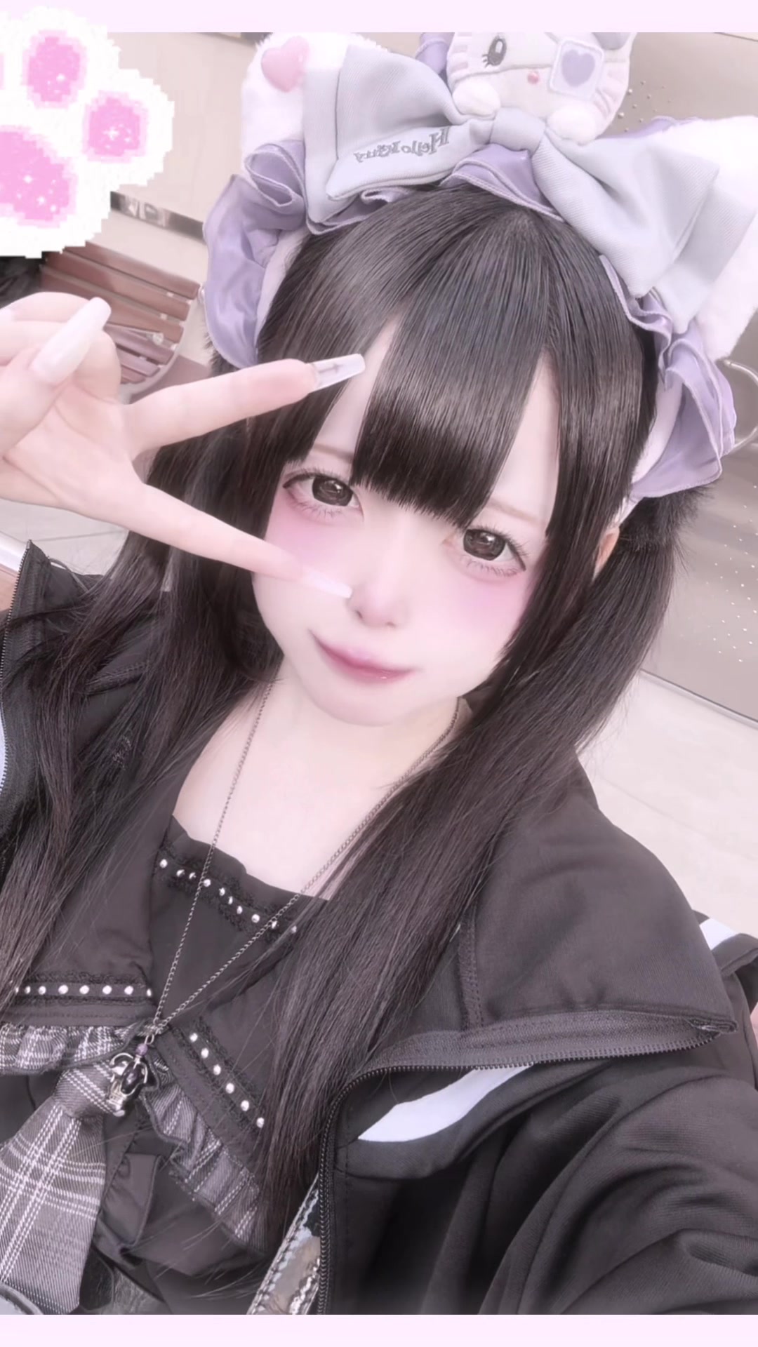 久しぶりにユニバいったら、過去一かわいいカチューシャあった♡♡ჱ̒՞ ̳ᴗ ̫ ᴗ ̳՞꒱#地雷 #量産型 #jirai
