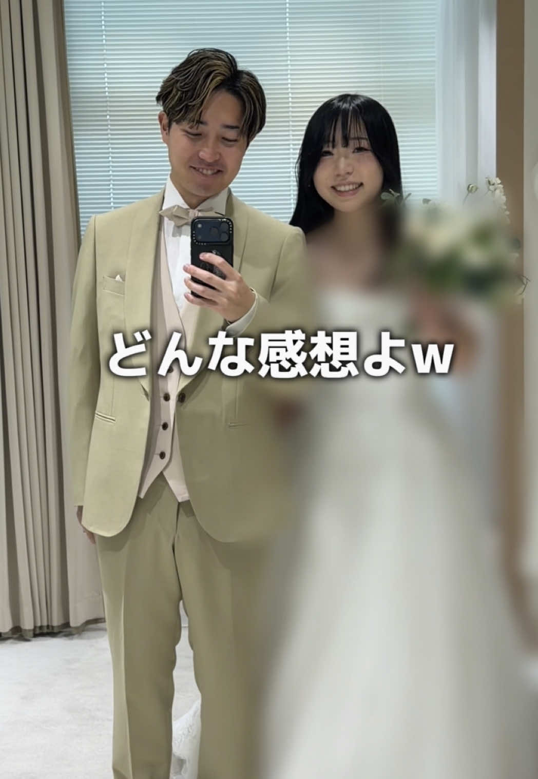 ウエディングドレス姿、最高すぎた、、🐯 ハワイでのウエディングフォトのための衣装を選びに行きました💍 とっても楽しみ!!