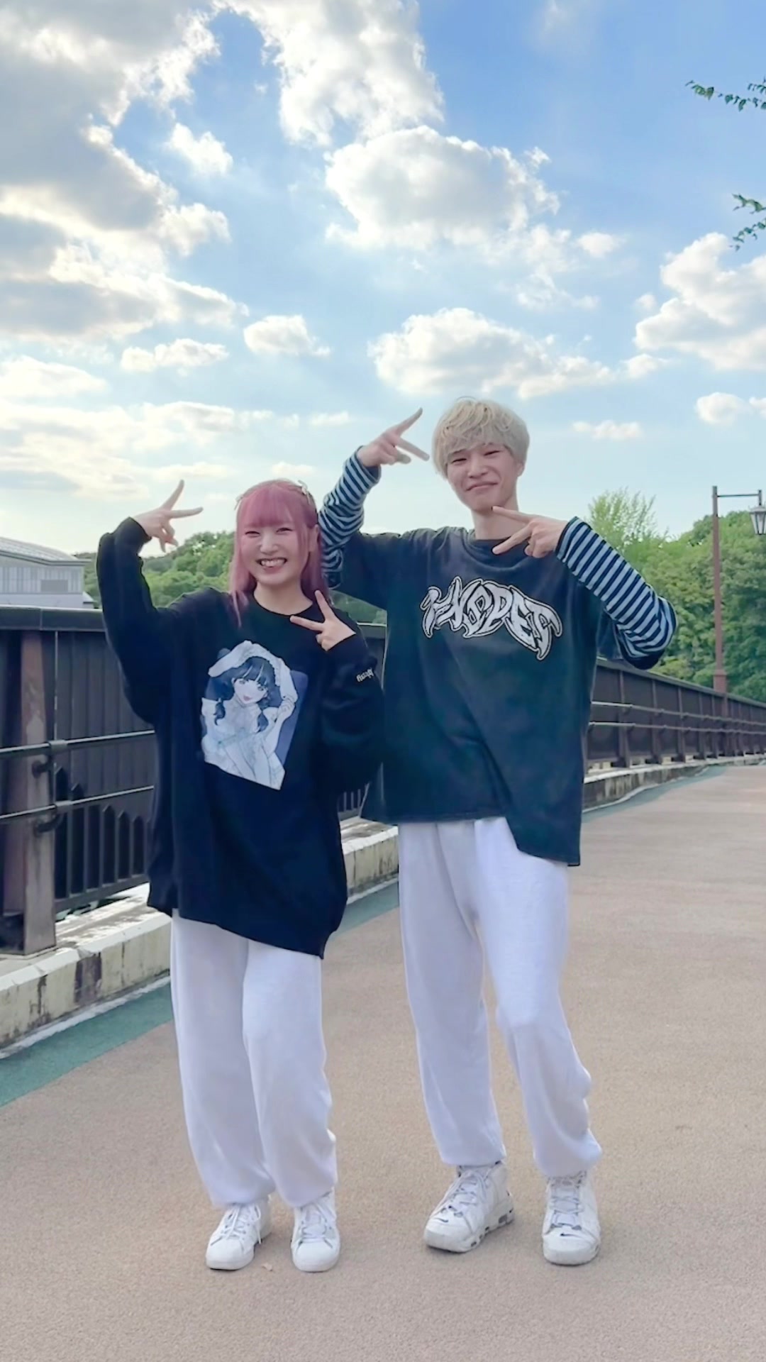 パシャっと決めポーズ✌️#カップル#可愛い音源