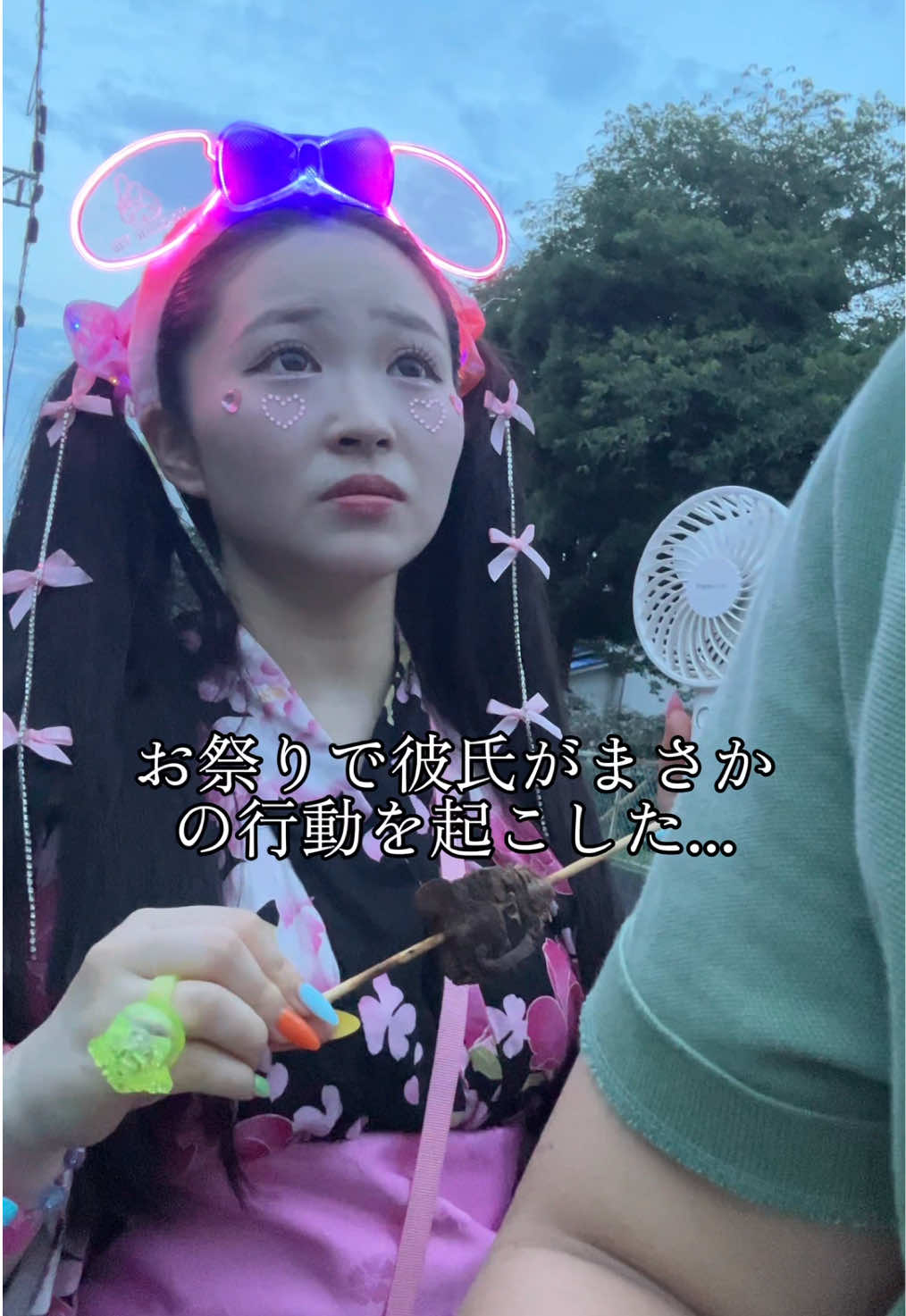 彼氏とお祭り行ったんだけど毎回準備万端？ってくらい何があっても大丈夫なように色々持ってきてくれる彼氏。ゴミ入れる袋とかも
