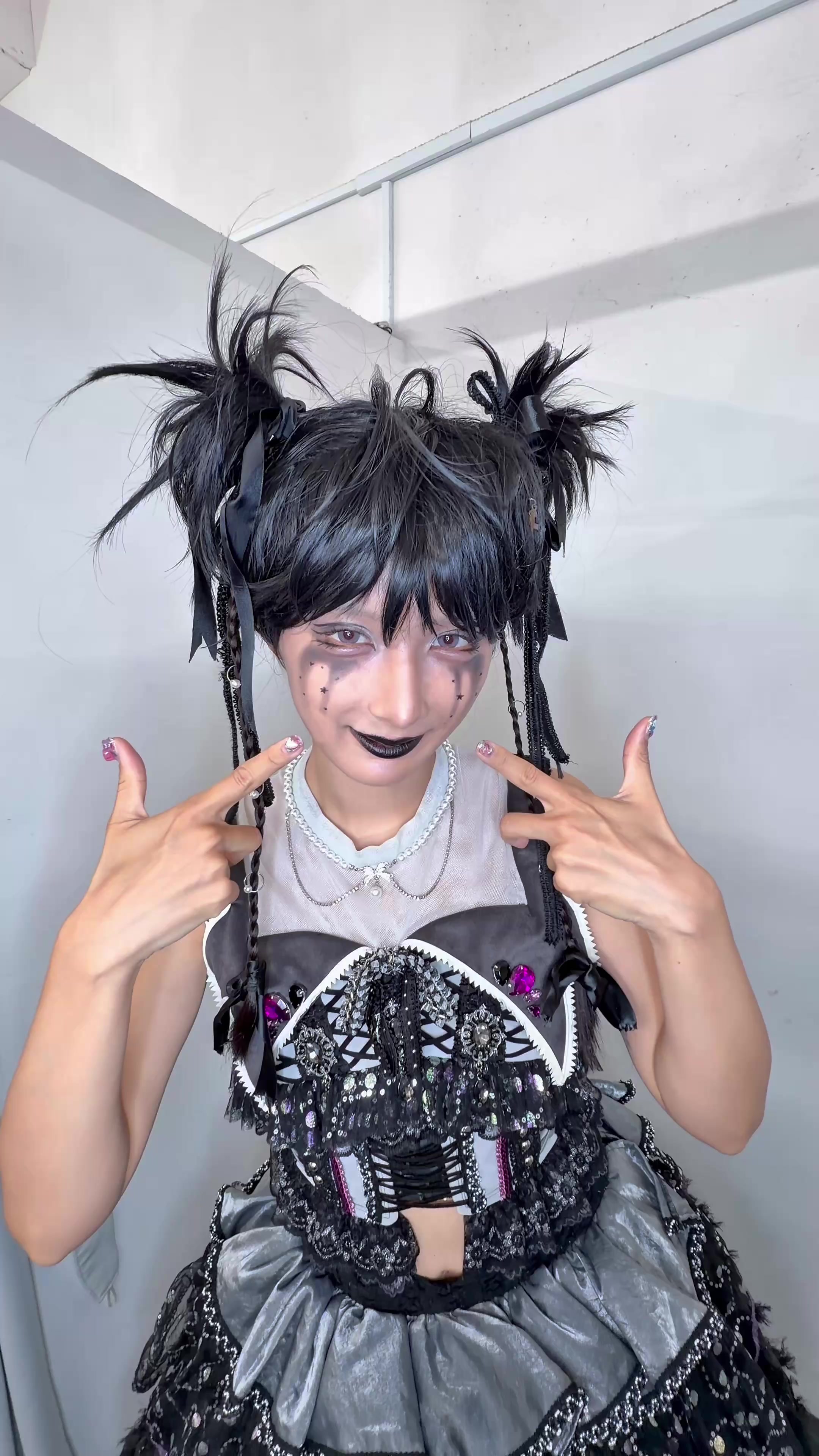 ブラックムシヴァしなこ🖤🖤🖤 #ブラックしなこ 