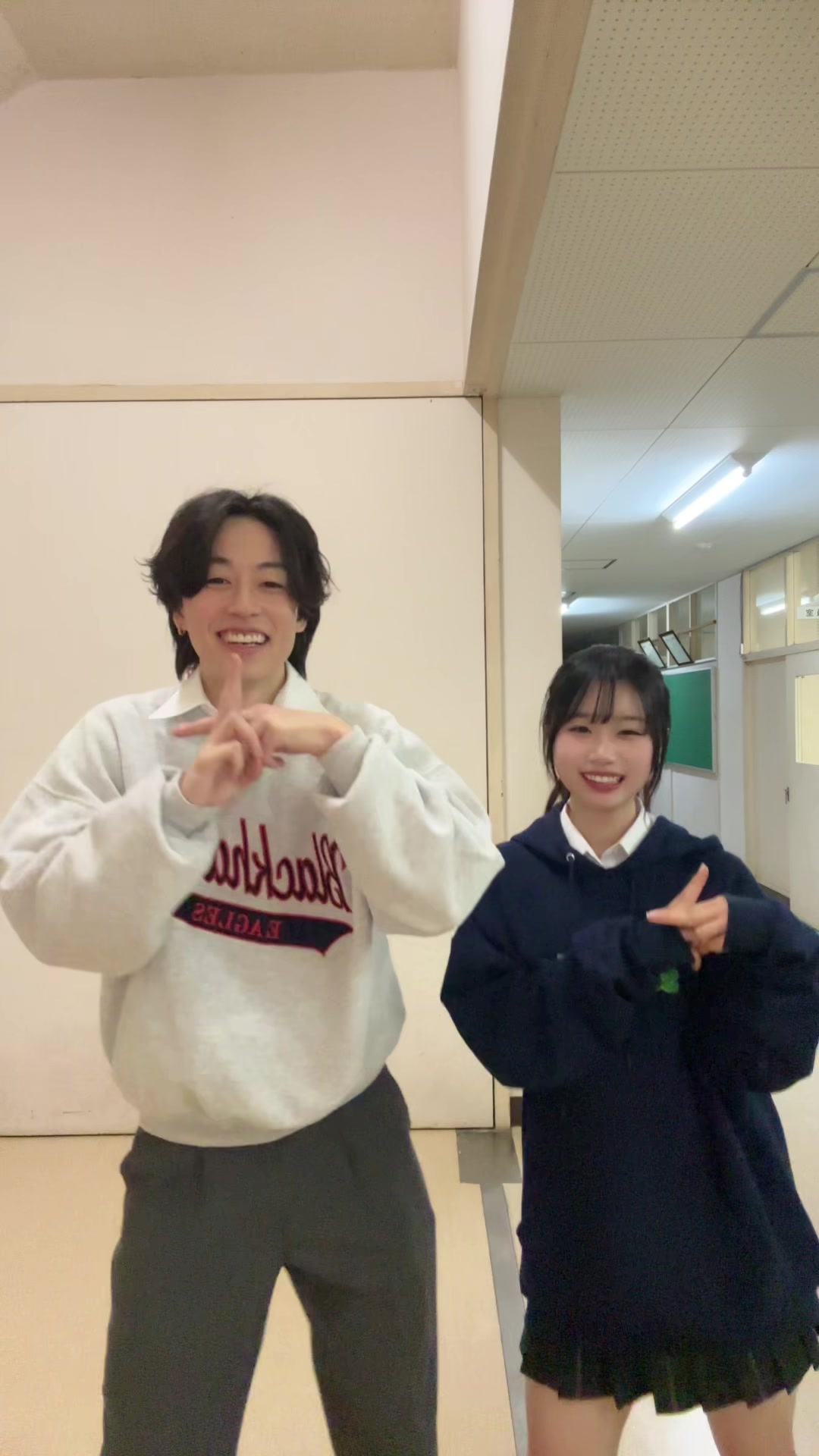 ねねちゃんと撮影するの楽しかった🕺 間奏のダンスはめっちゃパイレーツ！！ @時田音々(ときねね)  #今日好き #コムド