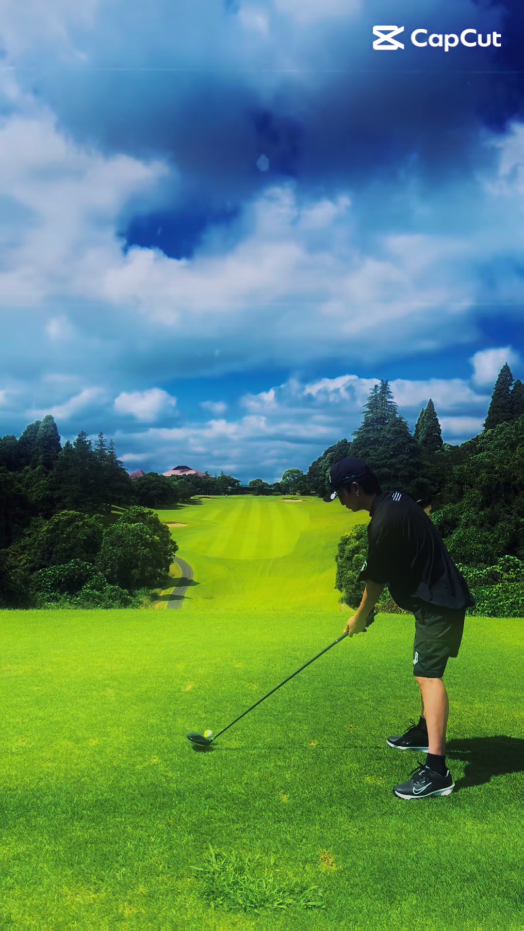 今年の3月からゴルフ始めて めっちゃハマった⛳️笑 #目指せ半年以内に100切り #上手いふうに編集 